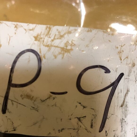 CALVIN KLEIN, blouse, short sleeve, button back., large - Picture 9 of 9